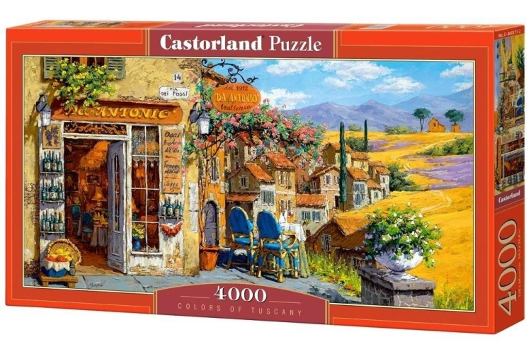 Puzzle 4000 Colors of Tuscany CASTOR, Castorland