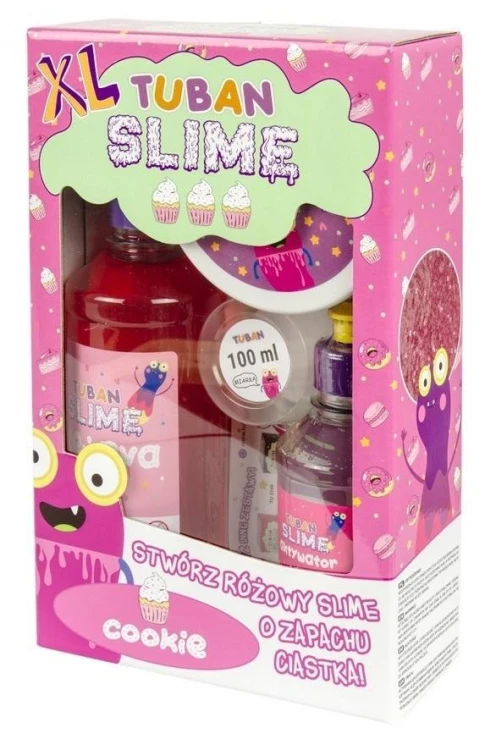 Zestaw Super Slime XL - Ciastko TUBAN, Tuban