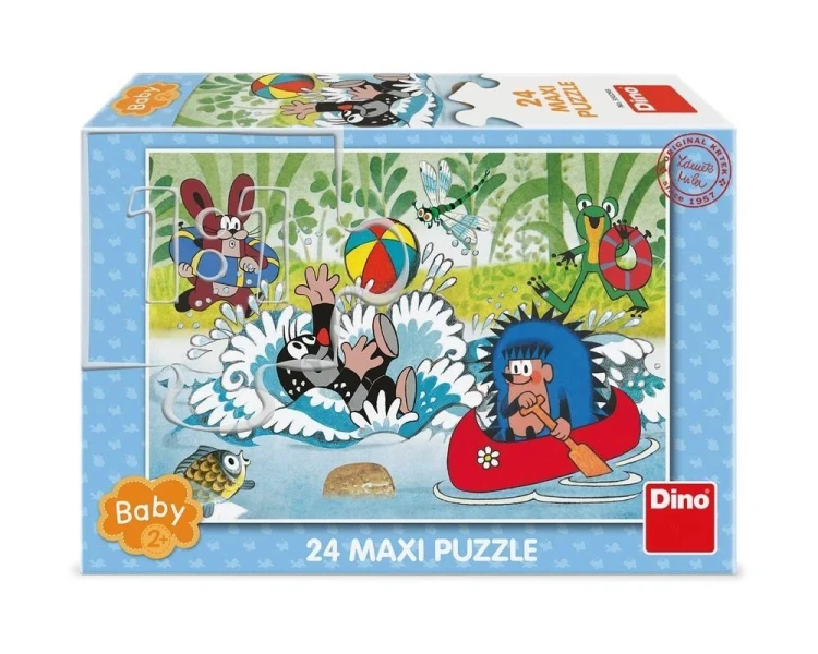 Puzzle baby 24 Krecik Wodne zabawy, Dino Toys