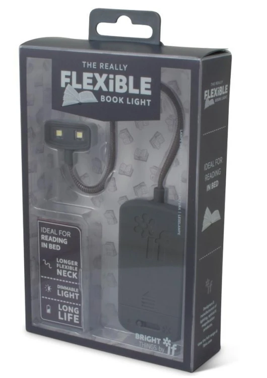 Flexible Book Light Lampka do książki szara, IF
