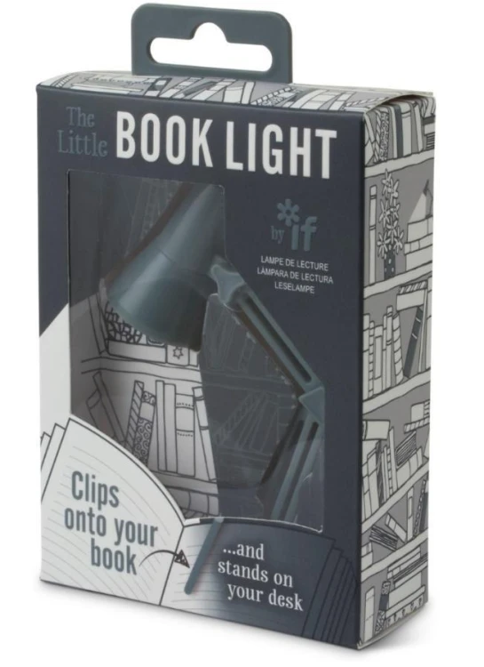 The Little Book LIght Lampka do książki szara, IF
