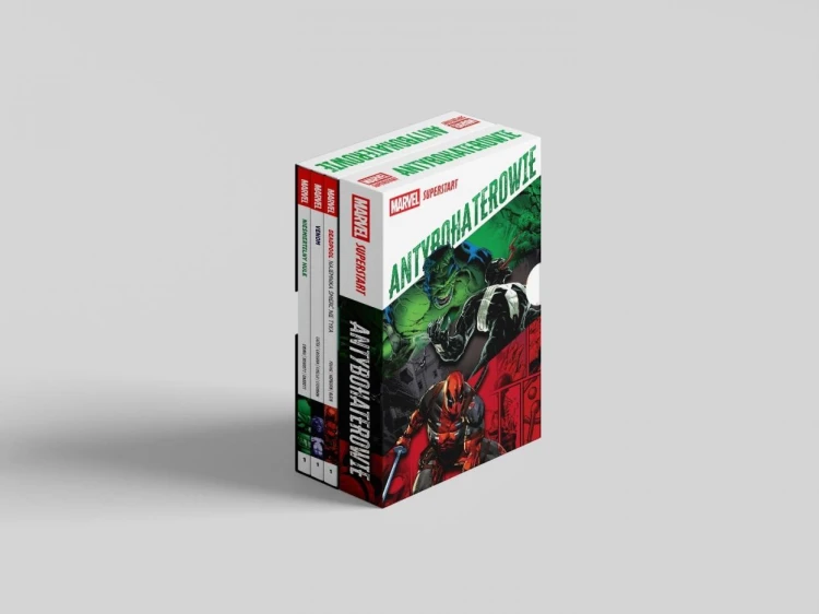 Marvel Superstart Antybohaterowie pakiet