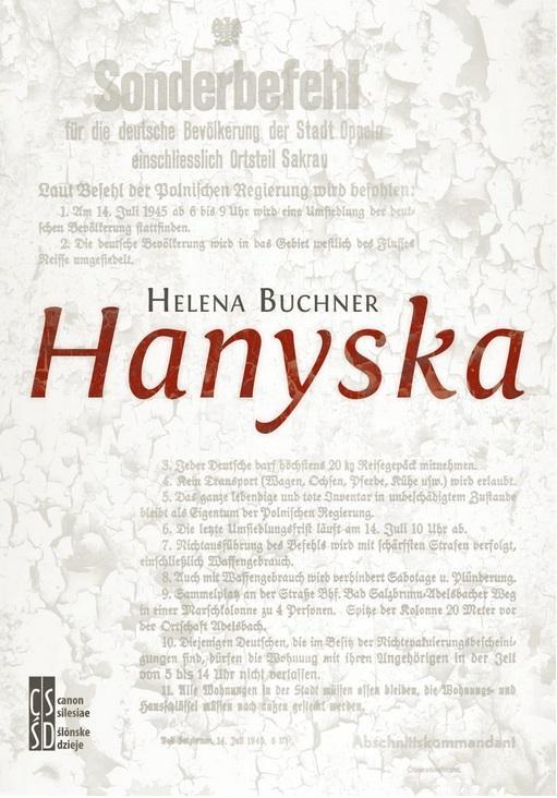 Hanyska, Helena Buchner