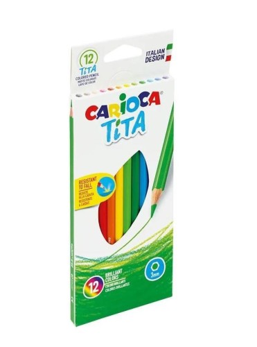 Kredki ołówkowe Tita 12 kolorów CARIOCA, Carioca