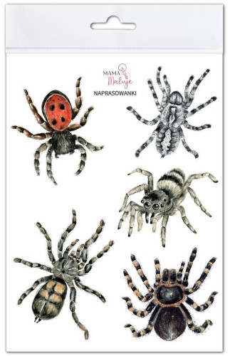 Naprasowanki Pająki, Mama Maluje