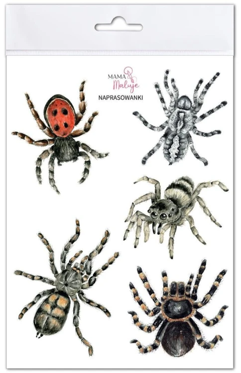 Naprasowanki Pająki, Mama Maluje