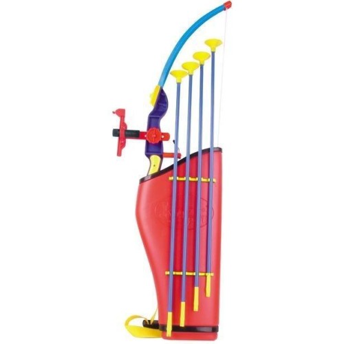 Łuk dla dzieci 78cm i 4 strzały, kołczan, celownik