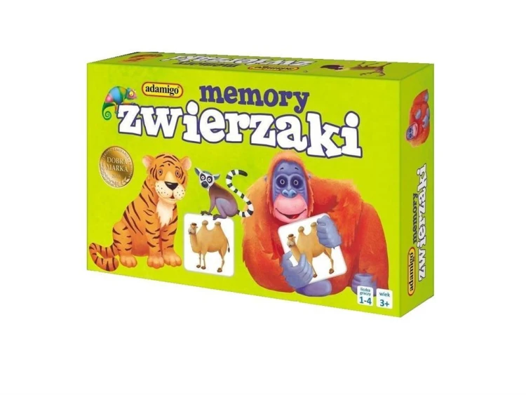 Memory mini Zwierzaki, Adamigo