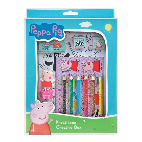 Zestaw kreatywny Świnka Peppa 21el, Cass film