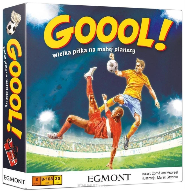 GOOOL! Wielka piłka na małej planszy, Egmont
