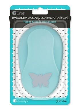 Dziurkacz ozdobny 7,6cm motyl, Dalprint