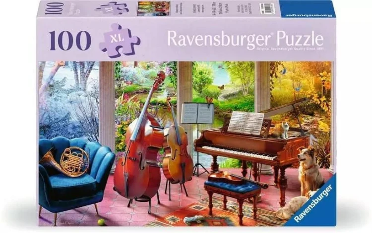 Puzzle XL 100 Muzyka, Ravensburger