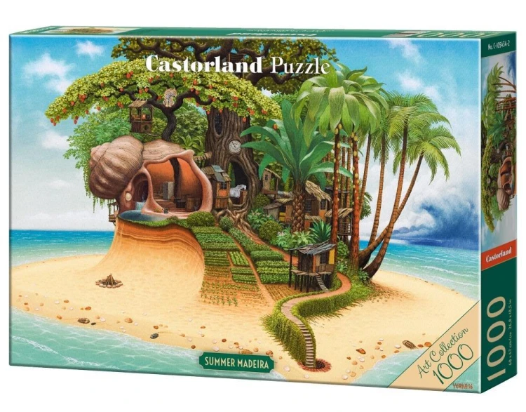 Puzzle 1000 Summer Madeira Art Collection CASTOR