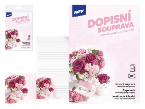 Papeteria lux 5+10 kwiaty, MFP
