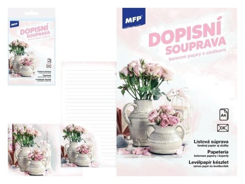 Papeteria lux 5+10 kwiaty, MFP