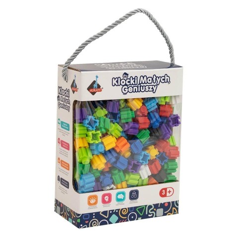 Klocki małych geniuszy - cegiełki 310 elementów