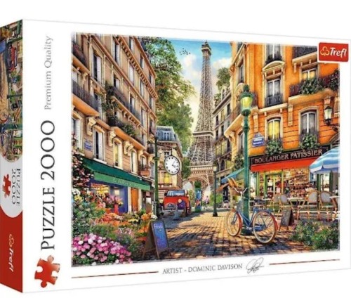 Puzzle 2000 Popołudnie w Paryżu TREFL, Trefl