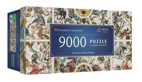 Puzzle 9000 Ancient Celestial Maps TREFL, Trefl