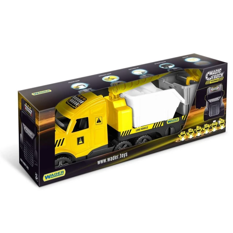 Magic Truck Technic laweta z kontenerami, WADER