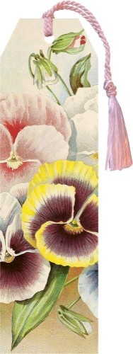 Zakładka 162 ze wstążką Bratki, Skona Ting