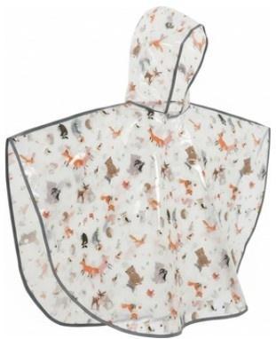 Przezroczyste ponczo przeciwdeszczowe odblask