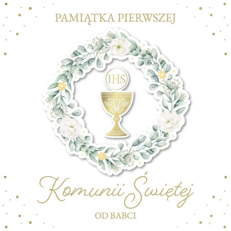 Pamiątka książeczka Komunia