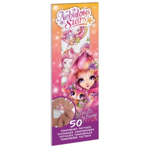 Tatuaże dla dzieci Petulia 50szt, Nebulous Stars