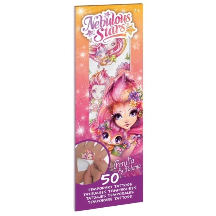 Tatuaże dla dzieci Petulia 50szt, Nebulous Stars