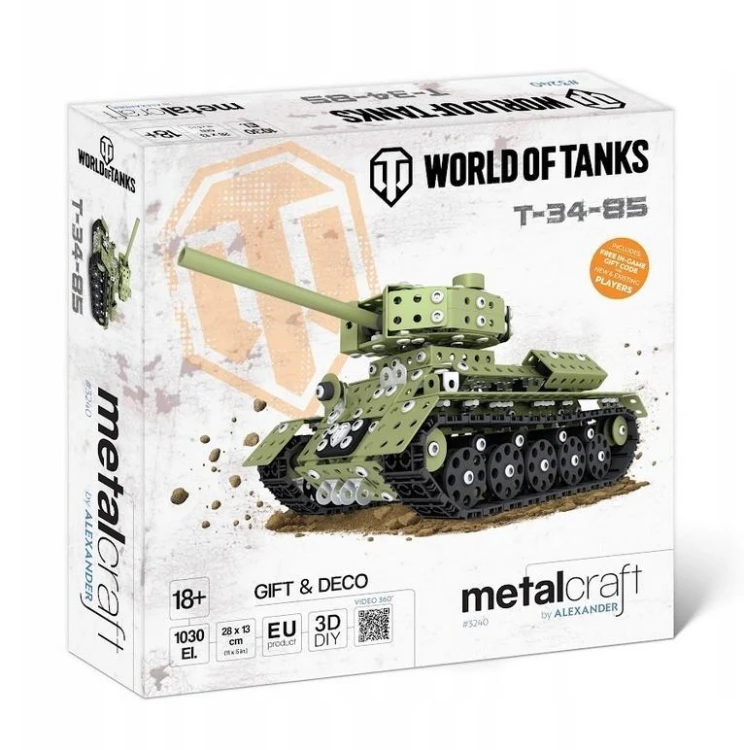 Metalcraft wot czołg t-34-85, Alexander