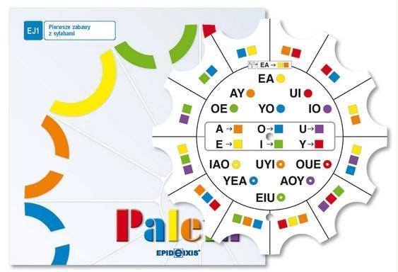 Paleta. Pierwsze zabawy z sylabami 1