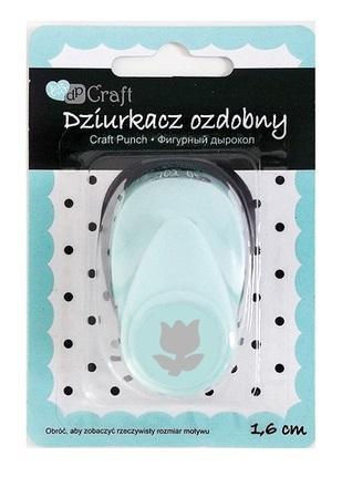 Dziurkacz ozdobny 1,6cm tulipan, Dalprint