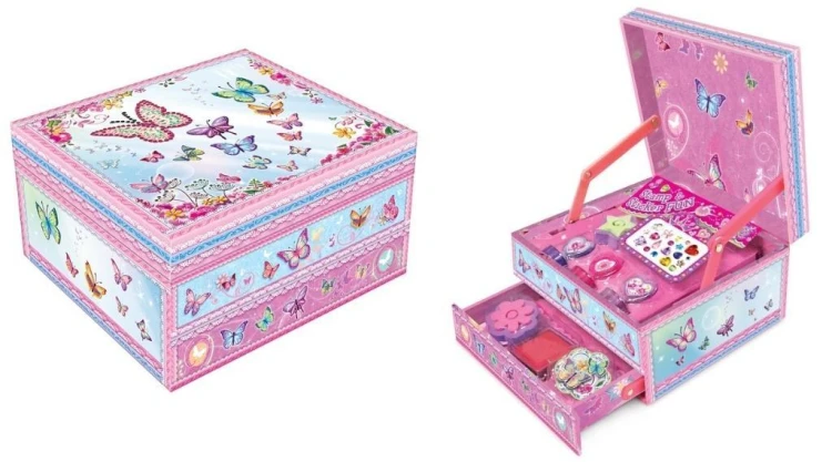 Zestaw z pieczątkami Motylki, Pecoware