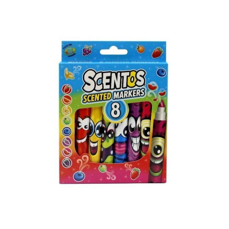 Markery pachnące Śmieszne Minki 8szt, Scentos