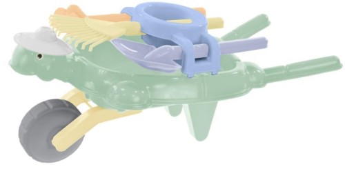 Taczka żółw + zestaw ogrodnika, 3toysm