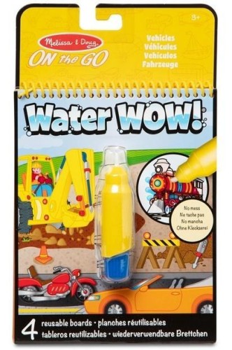 Mellisa&Doug: Wodne Malowanie - Pojazdy