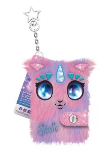 Pluszowy mini notatnik z zawieszką Stella