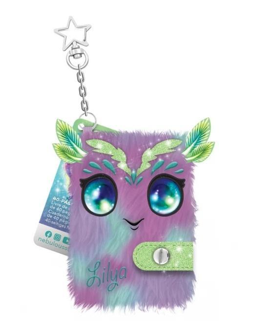 Pluszowy mini notatnik z zawieszką Lilya