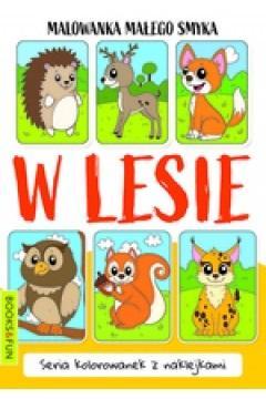 Malowanka małego smyka. W lesie, praca zbiorowa