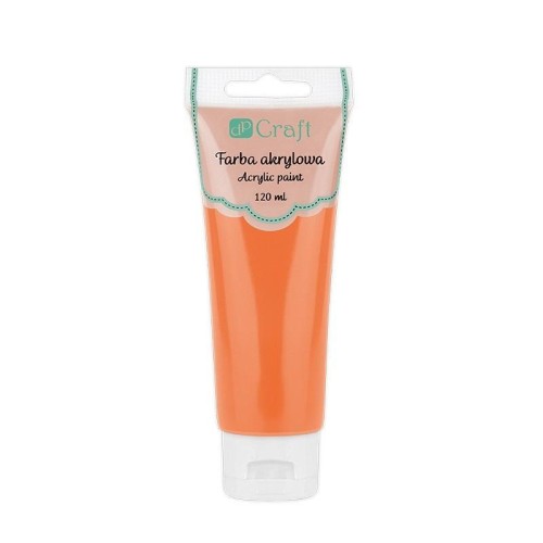 Farba akrylowa pomarańczowa 120ml, Dalprint