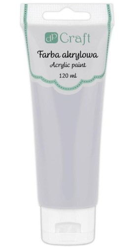 Farba akrylowa szara 120ml, Dalprint