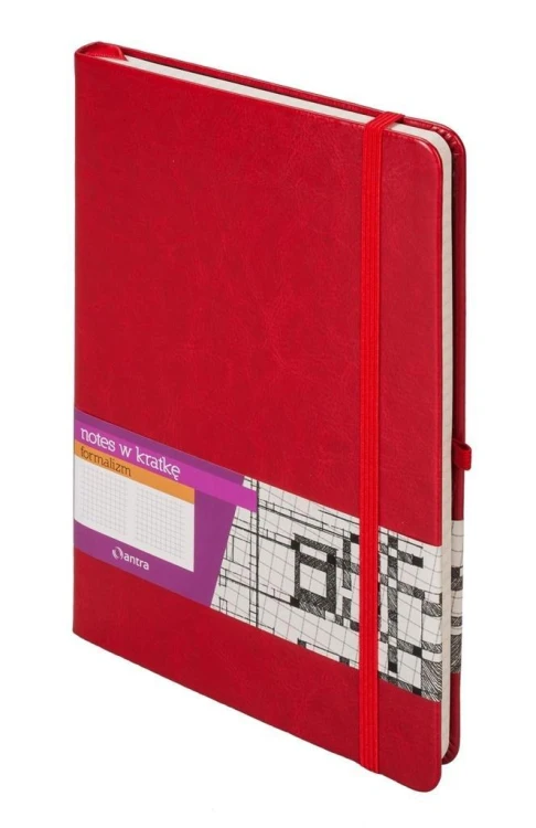 Notes A5 Kratka Formalizm Czerwony ANTRA, Antra