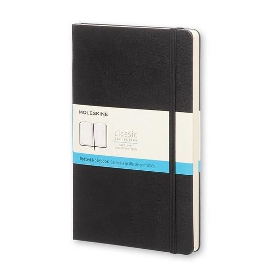 Notes Classic 13x21 tw. kropki czarny, Moleskine