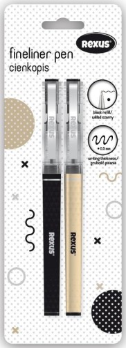 Cienkopis czarny 2szt, Beniamin