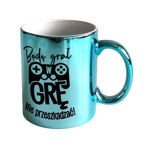 Kubek ON-003 Będę grał w grę, Kukartka