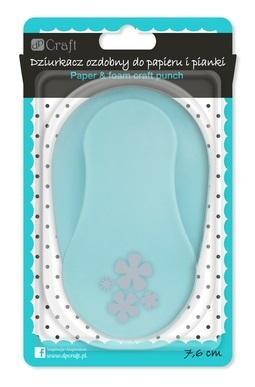 Dziurkacz ozdobny 7,6cm kwiatki, Dalprint