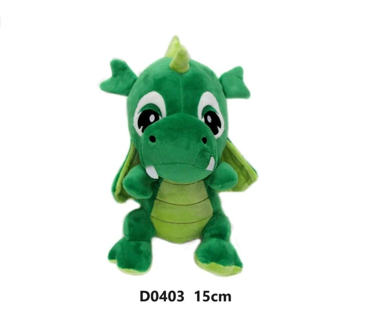 Smok ciemny zielony 15cm, Sun-Day