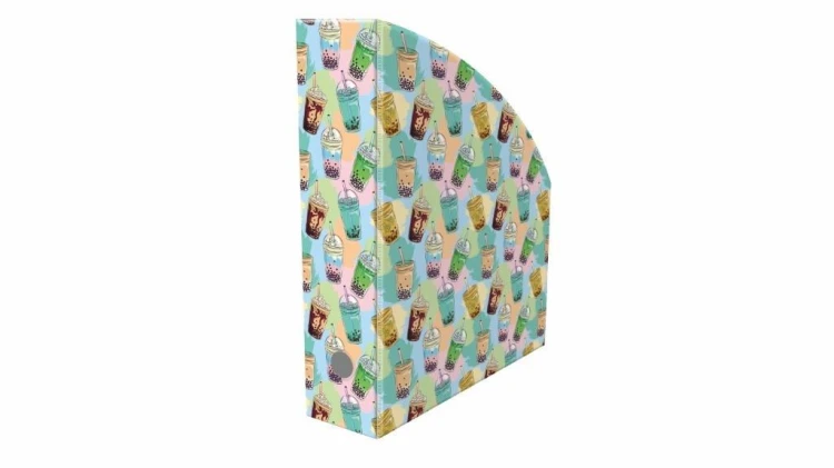 Pojemnik na dokumenty bubble tea 7cm, Biurfol