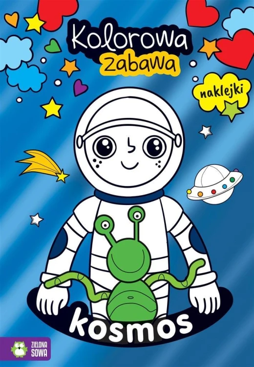Kolorowa zabawa. Kosmos, praca zbiorowa
