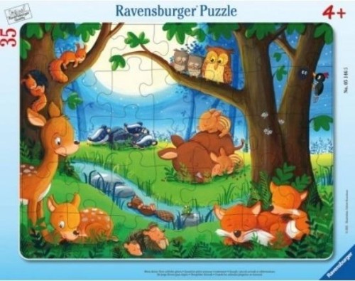 Puzzle w ramce 35 Dobranoc, Ravensburger