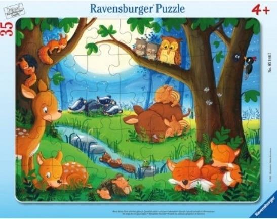 Puzzle w ramce 35 Dobranoc, Ravensburger